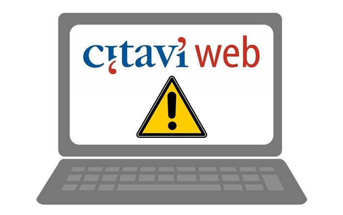 CitaviWeb nicht mehr zugänglich