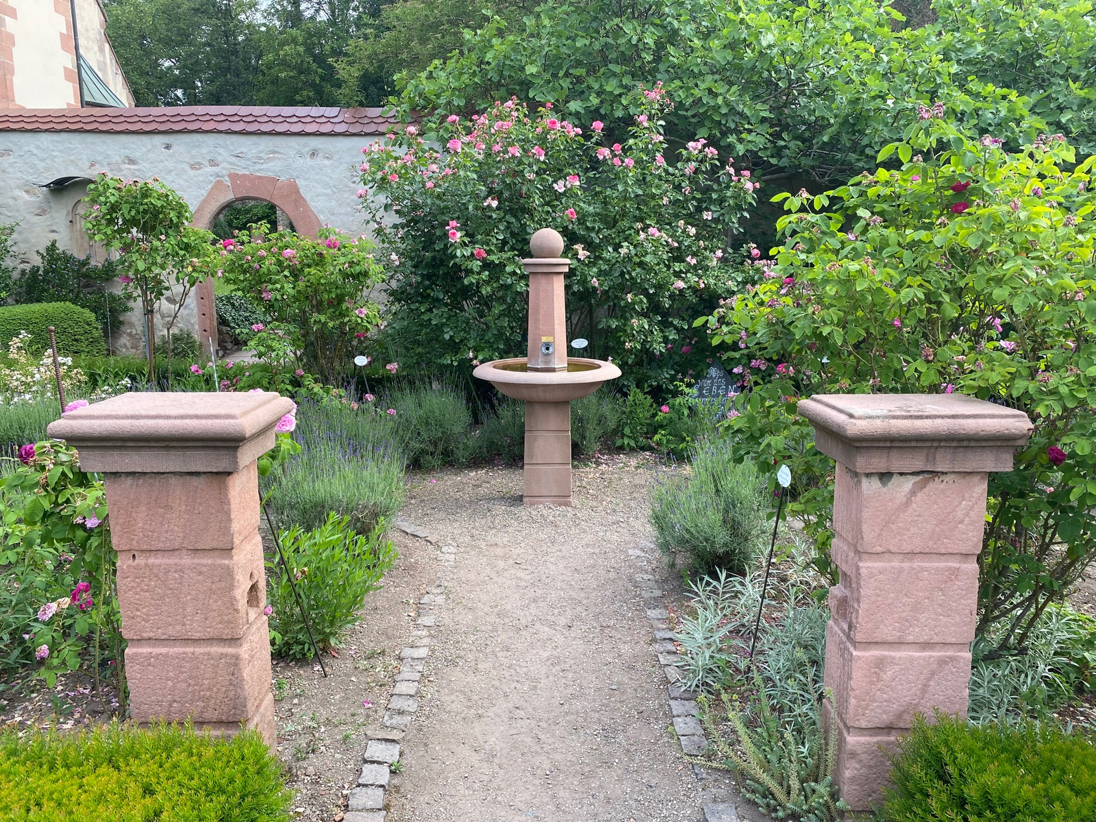 Unser Klostergarten in Gengenbach
