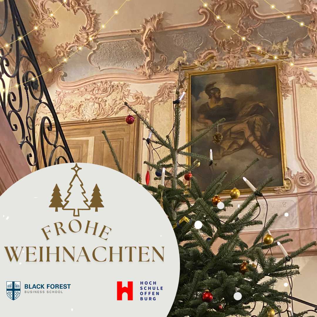 Frohe Weihnachten aus dem KlosterCampus in Gengenbach